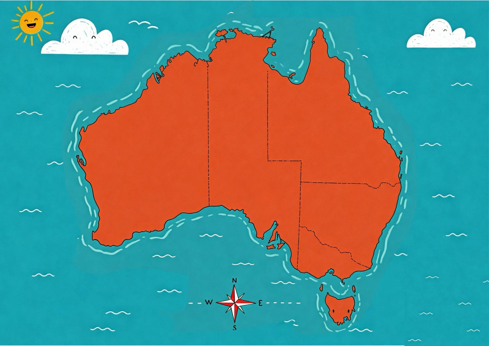 Map of Australia